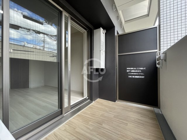 ミラージュパレス難波幸町のバルコニー|ミラージュパレス難波幸町　バルコニー
