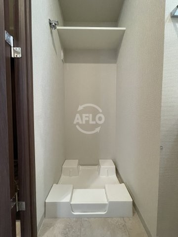 ミラージュパレス難波幸町の洗面所|ミラージュパレス難波幸町　洗濯機置場