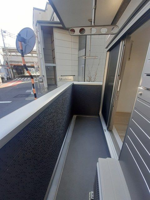 ポタミオンのバルコニー