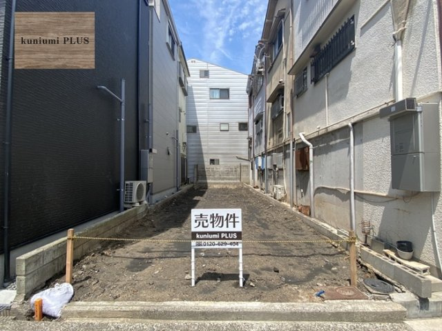 大阪市城東区鴫野東3丁目　モデルハウスの前面道路含む現地写真