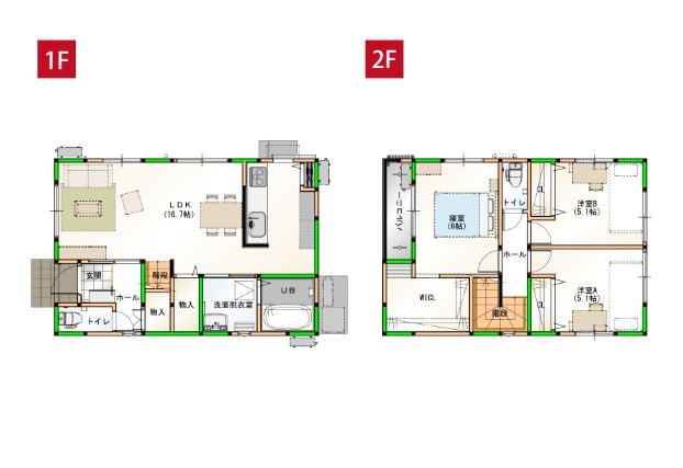 土佐市高岡町乙 ⑪ 新築戸建ての間取り|⑪