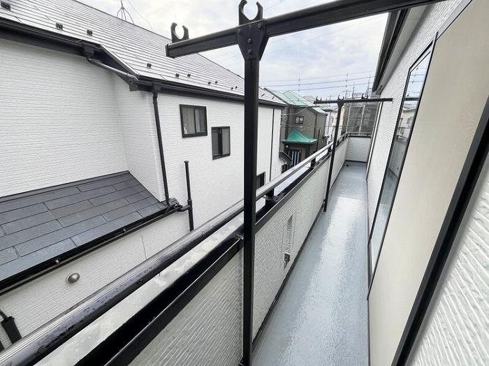 草加市中根3丁目　中古戸建のバルコニー