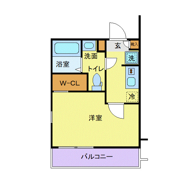 ラフィーナー松戸の間取り