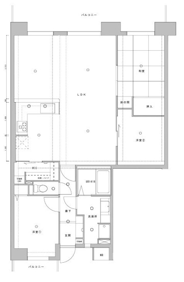 【間取り】 | のむら姪浜ヒルズ