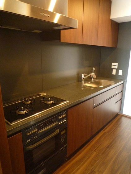 千代田区二番町の賃貸マンションのキッチン