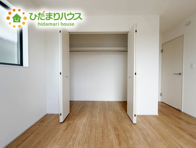 いわき市平下平窪6期　新築戸建　2号棟の収納|各居室にはしっかりと収納を完備！