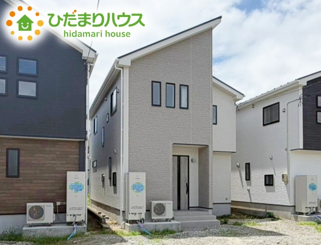 いわき市平下平窪6期　新築戸建　2号棟の外観|今から見たいも大歓迎！お気軽にお問い合わせください☆彡