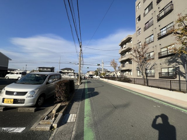 ケントパレス浜松のその他|前面道路を北を向いて撮影しました。