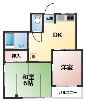 髙木ビルの間取り