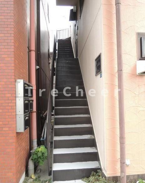 レセット髙橋ビルⅡのエントランス