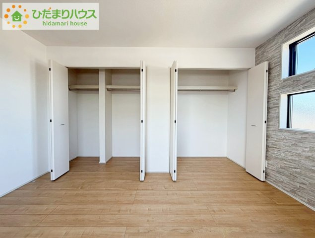 いわき市郷ケ丘4期　新築戸建　4号棟の収納|大容量なので衣類だけでなく趣味用品も収納可能☆