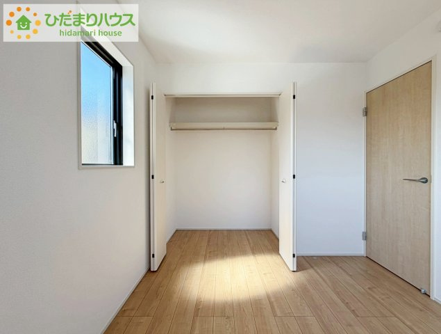 いわき市郷ケ丘4期　新築戸建　4号棟の収納|洋室B　収納