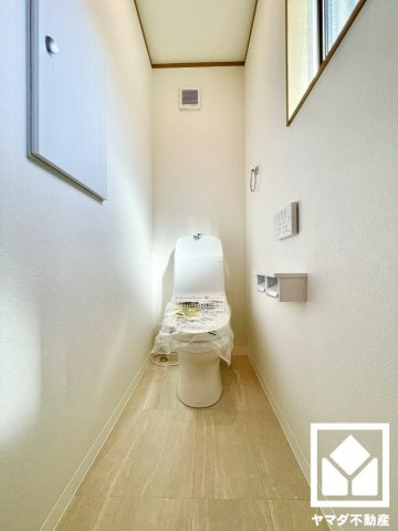 京田辺市同志社山手３丁目　T37号地のトイレ