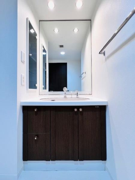 ＫＤＸレジデンス田園調布の洗面所|忙しい朝には欠かせない洗面所です