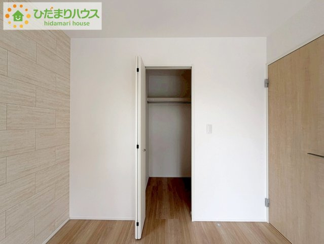 いわき市泉町下川3期　新築戸建　5号棟の収納|洋室A　収納