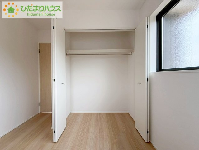いわき市泉町下川3期　新築戸建　5号棟の収納|洋室B　収納