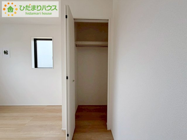 いわき市泉町下川3期　新築戸建　5号棟の収納|洋室C　収納