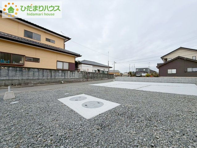 いわき市泉町下川3期　新築戸建　5号棟の駐車場|カースペースは2台分確保!(^^)!