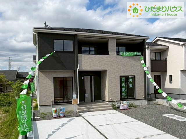 いわき市泉町下川3期　新築戸建　5号棟の外観|平日・夜間もご案内可能(^^♪お気軽にお問い合わせくださいませ!(^^)!