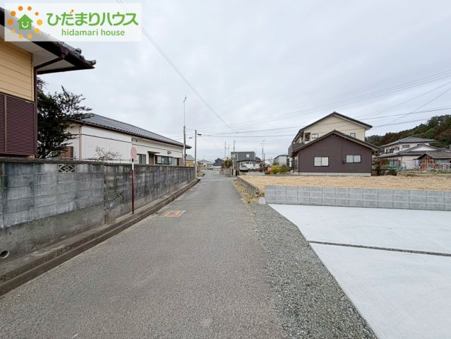 いわき市泉町下川3期　新築戸建　5号棟の前面道路含む現地写真|今から見たいも大歓迎！お気軽にお問い合わせください☆彡