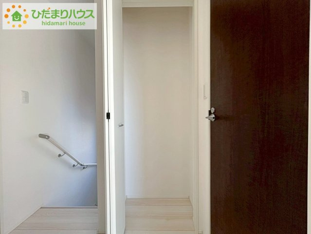 いわき市泉町下川3期　新築戸建　4号棟の収納|備え付け収納で、スッキリお片付け！