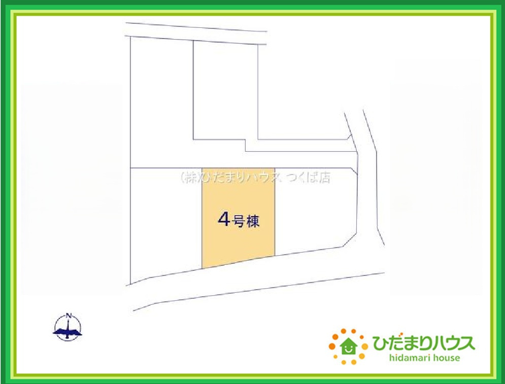 いわき市泉町下川3期　新築戸建　4号棟の区画図|ショッピング施設が充実した利便性のよい立地です(^^)/