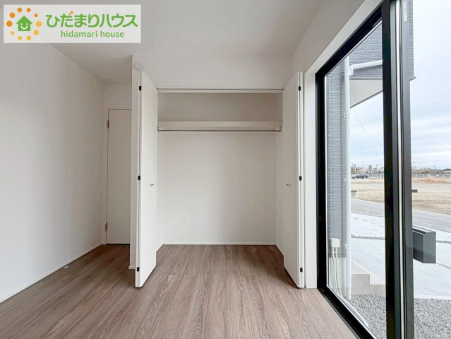 いわき市泉町下川3期　新築戸建　3号棟の収納|洋室A　収納