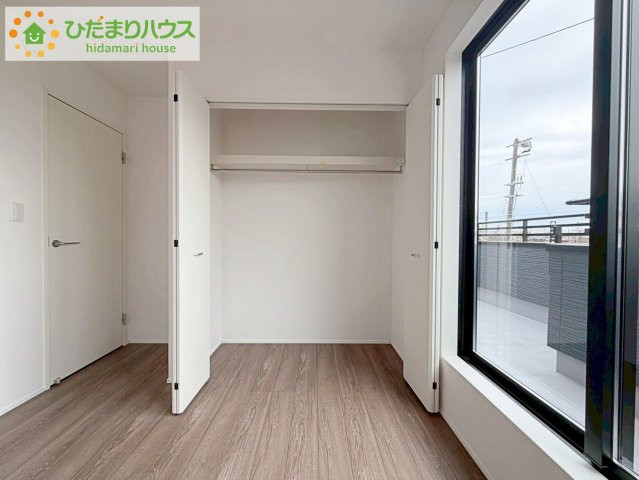 いわき市泉町下川3期　新築戸建　3号棟の収納|洋室B　収納