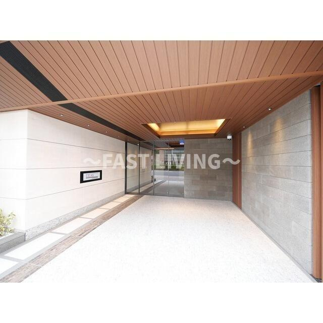 ディームス蔵前のエントランス