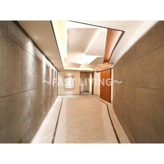 ディームス蔵前のロビー