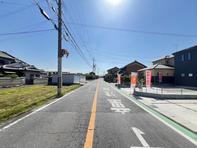 大和高田市曽大根　第5期　の前面道路含む現地写真