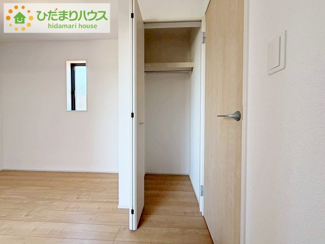 いわき市小名浜林城　新築戸建　1号棟の収納|洋室A　収納