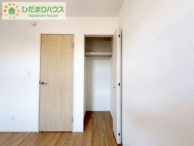 いわき市小名浜林城　新築戸建　1号棟の収納|洋室B　収納