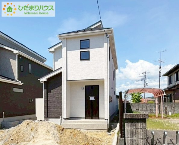 いわき市小名浜林城　新築戸建　1号棟の外観|是非一度、ご家族そろってご内覧ください♪