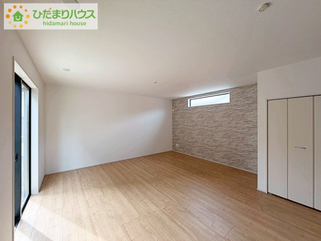 いわき市小名浜林城　新築戸建　1号棟の前面道路含む現地写真