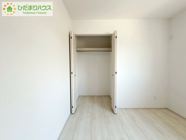 いわき市小名浜林城　新築戸建　2号棟の収納|洋室A　収納