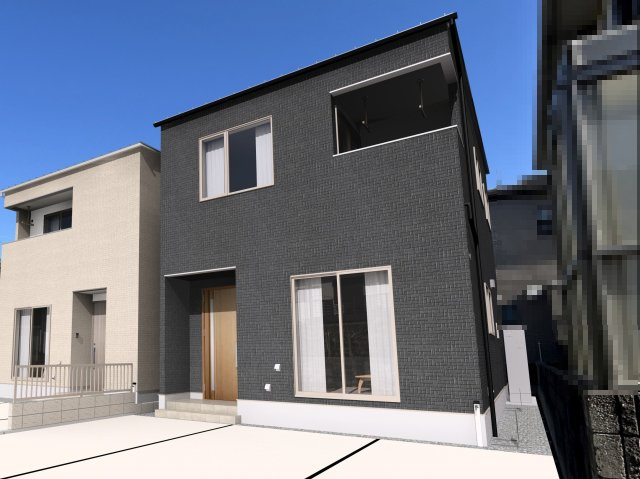 土佐市高岡町乙 ⑫ 新築戸建ての完成予想図|内観の完成予想図です