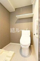 板橋区氷川町の賃貸マンションのトイレ