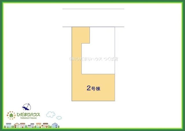 いわき市佐糠町東2期　新築戸建　2号棟の区画図|ご家族でお車に乗る方に！駐車場2台分あります！