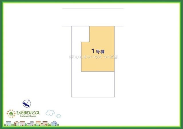 いわき市佐糠町東2期　新築戸建　1号棟の区画図|ご家族でお車に乗る方に！駐車場2台分あります！