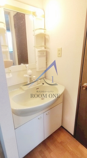 パークサイドＡ棟の洗面所|洗面台です。