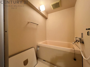 シンプルで清潔な浴室です！