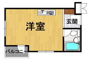 ビバハイツ武庫之荘の間取り