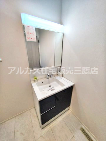 【内覧動画公開中！】練馬区関町北５丁目 西武新宿線 武蔵関駅 新築戸建の独立洗面台