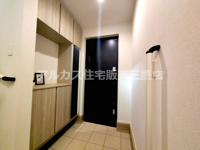 【内覧動画公開中！】練馬区関町北５丁目 西武新宿線 武蔵関駅 新築戸建の玄関