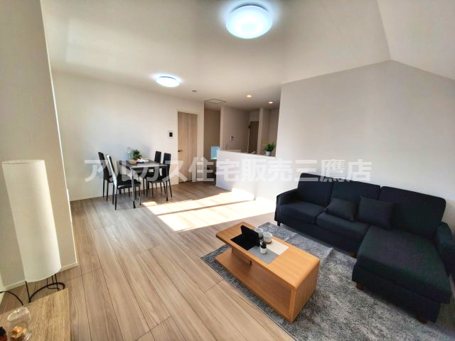 【内覧動画公開中！】練馬区関町北５丁目 西武新宿線 武蔵関駅 新築戸建の居間・リビング