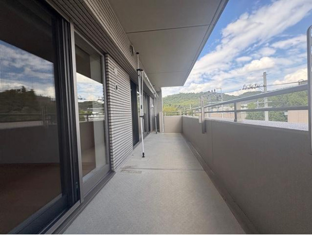 フォルム松ヶ崎ノーザンレジデンスのバルコニー