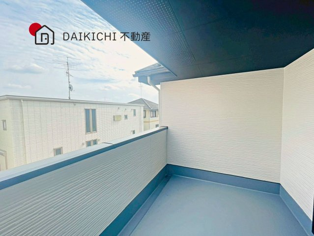 【バルコニー】 | 白岡市小久喜18期　LIGARE　新築戸建　全1棟　1号棟