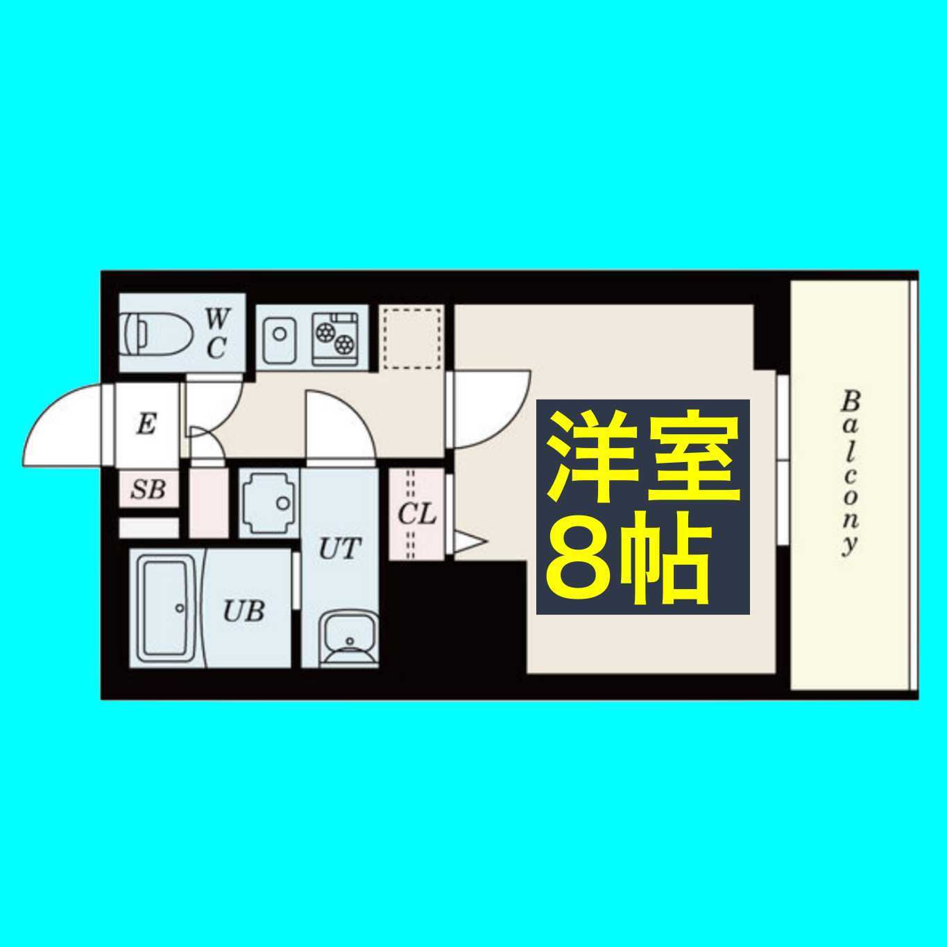S-RESIDENCE大曽根駅前の間取り