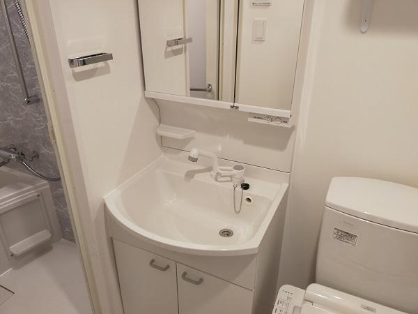 LUMEED川崎の洗面所